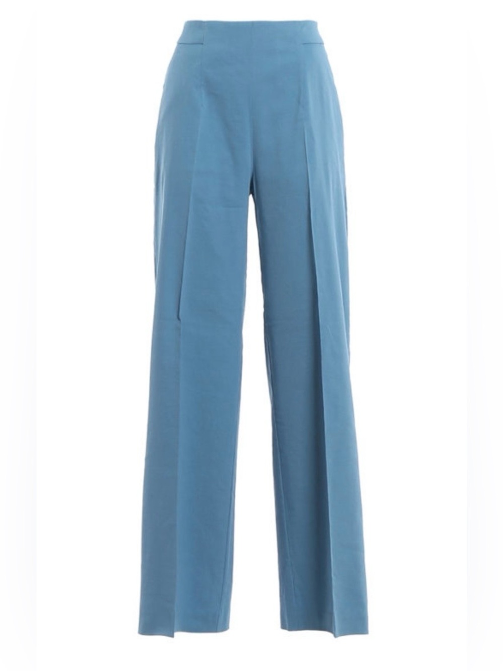 NWT Pinko Luigia 3 Pantalone Wide Leg Palazzo High Waist Light Blue - Size 10